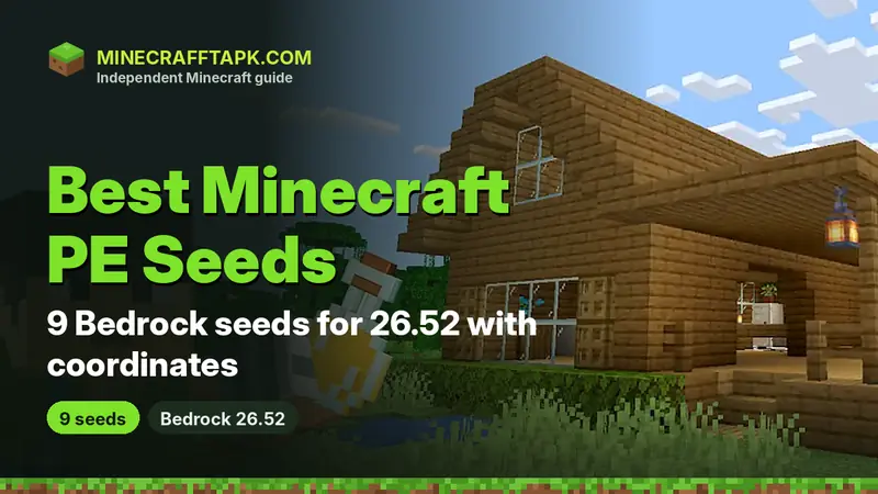 Best Minecraft PE Seeds for 26.52 (With Coordinates) – featured image