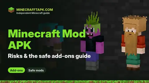 Minecraft Mod APK Download: Risks & Safe Add-Ons Guide (2026) – featured image
