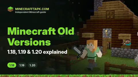 Minecraft Old Versions APK (1.18, 1.19, 1.20) – What You Need to Know – featured image