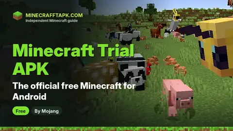 Minecraft Trial APK – The Official Free Minecraft for Android – featured image